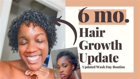 6 Month Hair Growth Update With Pictures Favorite Products Youtube