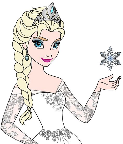 Elsa S Wedding Dress By Glittertiara On Deviantart