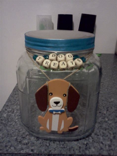 1st Craftdoggie Treat Jar Dog Treats Jar Crafts Pet Kennels