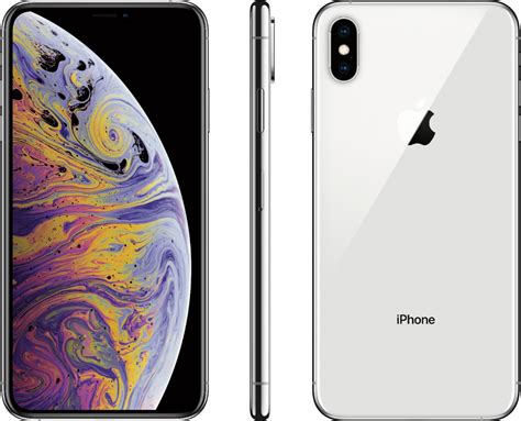 Apple Iphone Xs Max 256gb Silver A Grade Refurbished Fully Unlocked