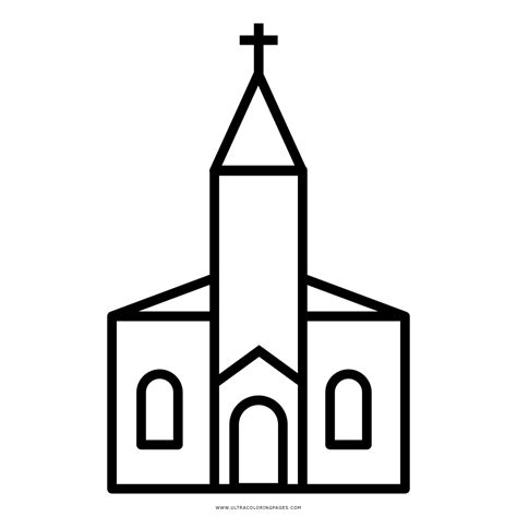 Dibujo De Iglesia Para Colorear Ultra Coloring Pages