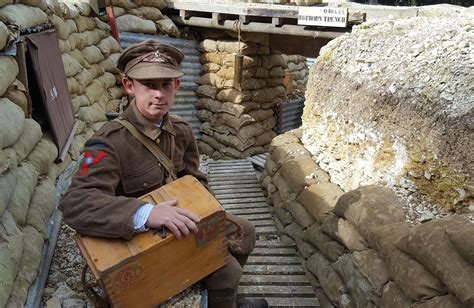 First World War Trenches Created On Farm In Elham