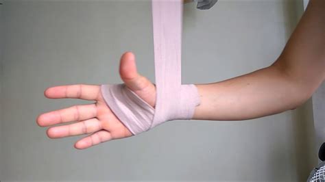 Some sources say it's ok to stay wrapped at night, but be sure that the bandage is very loose. DIY: How to Wrap a Sprained Wrist with an Elastic Bandage ...
