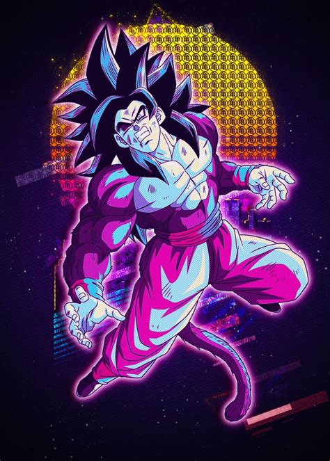Goku Dragonball Poster By Introv Art Displate Dragon Ball Art Dragon Ball Wallpapers