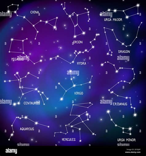Map Of The Sky Stars And Constellations Science Educa Vrogue Co
