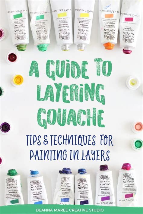 How To Paint With Gouache A Guide To Layering Gouache Painting