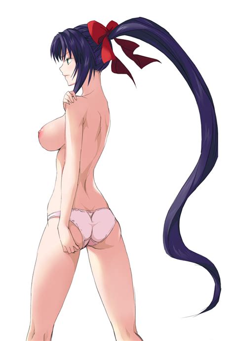 Shinya Shinyanchi 1girl Ass Back Blue Hair Bow