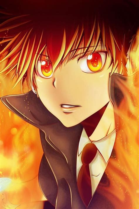 Anime Fire Boy Anime Pinterest