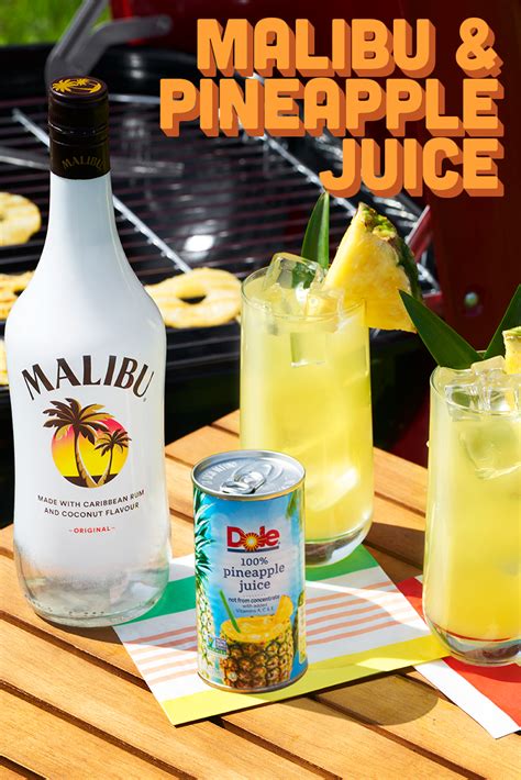 Malibu And Pineapple Juice Drinks Alcohol Recipes Malibu Drinks