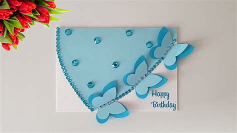 Making a handmade birthday card is more. Handmade Beautiful Birthday Card Idea / DIY Greeting Cards ...