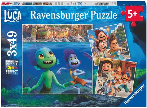Buy Ravensburger Disney Pixar Luca Puzzle 3x49pc