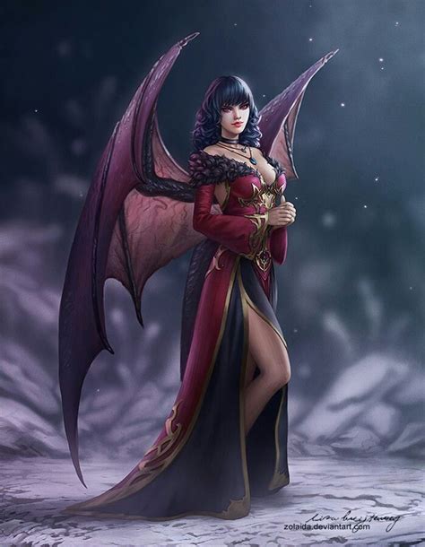 Dragon Wings Fantasy Demon Fantasy Art Women Dark Fantasy Art