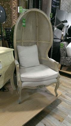 Black wooden chair w/ ivory cushion. 197 Best HomeGoods Finds images | Home goods, Home, Home decor