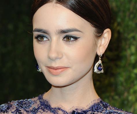 Lily Collins Beauty Looks