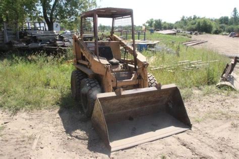 Case 1835b Skid Steer W Bucket Live And Online Auctions On