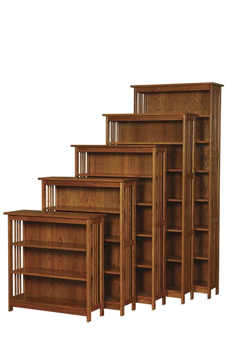 30w Country Mission Bookcase Amish Furniture Connections Amish