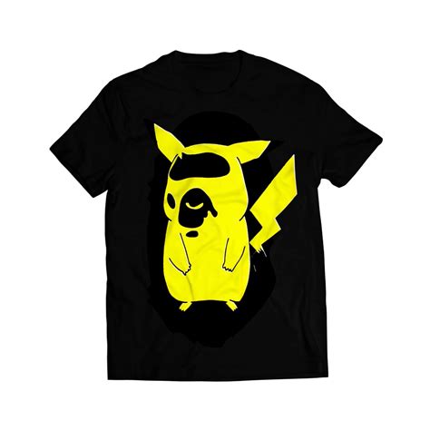 Camiseta Bape Pikachu Black Shopee Brasil