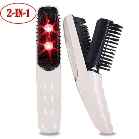 Hair Growth Comb Electric Red Light Scalp Massager Comb For Hair Growth Stimulate Hair