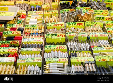 Goods In Electronics Market In Akihabara Tokyo Japan Stock Photo Alamy