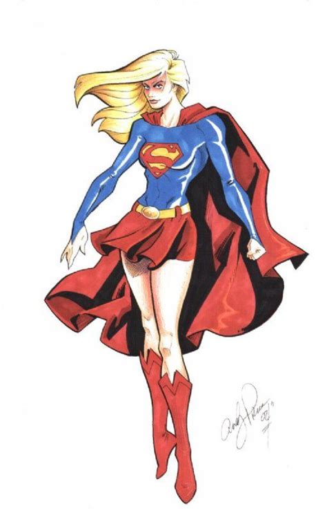 supergirl by andy price in miki annamanthadoo s supergirl sketches and commissions comic art