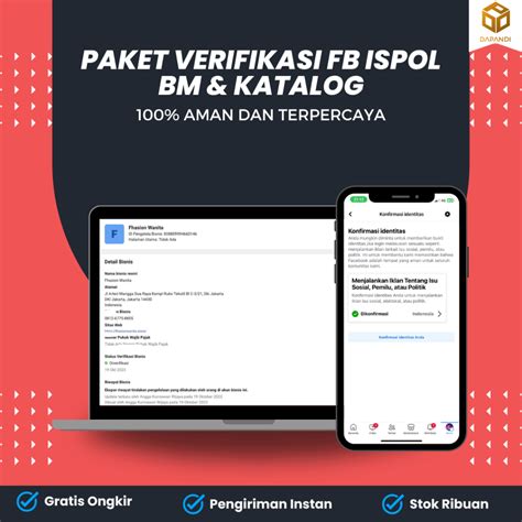 Jual Paket Facebook Personal Dan Business Manager Terverifikasi Pihak