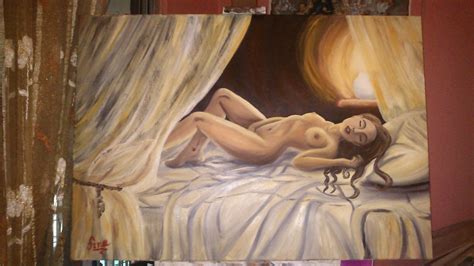 Nude Painting Wallpaper