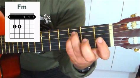 Como Hacer Acordes De Cejilla En La Guitarra Youtube