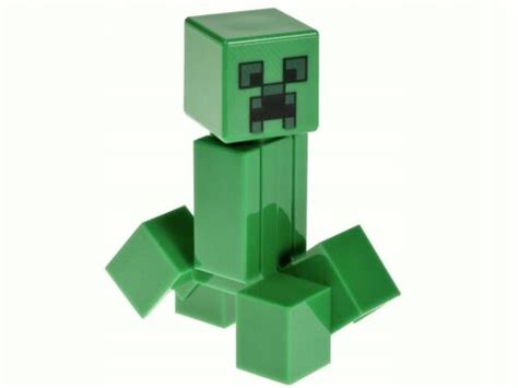 Genuine Lego Minecraft Creeper Minifigure Min012 New Ebay