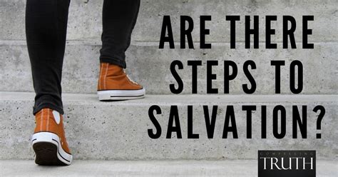 Are There Steps To Salvation