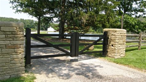 12 White Aluminum Or Iron Ranch Gate Or Driveway Gate Design Joy