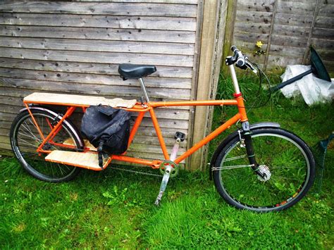 Here are some pics of a diy cargo bike i made a couple years ago. dorkythorpy: DIY Longtail Cargo Bike - Chapter 1