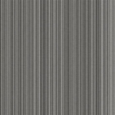Silver Grey Black Stria Stripe Wallpaper Modern Striped Vinyl