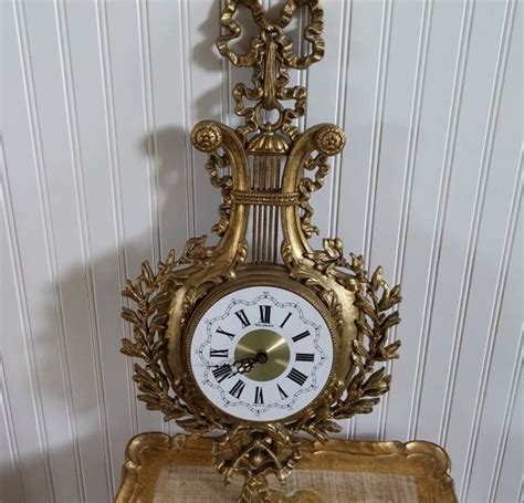 Vintage Burwood Homco French Louis Xv Style Gold Chic New Haven Wall