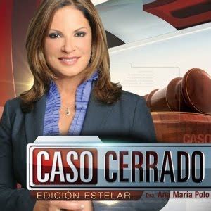 It's about how supposedly a judge makes her decision with different cases. El Blog de Paopayu: Caso Cerrado (Telemundo)