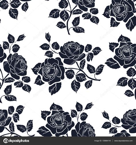 Floral Seamless Texture With Roses ⬇ Vector Image By © Likka Vector