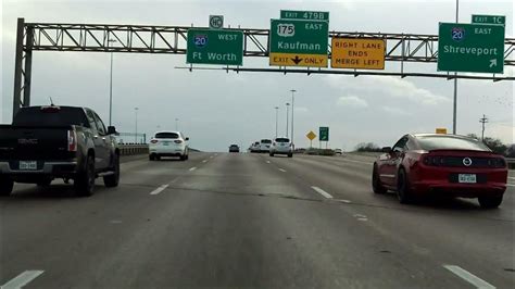 Lyndon B Johnson Freeway Interstate 635 Exits 9 To 1 Eastbound Youtube