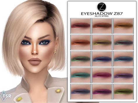 The Sims 4 Eyeshadow Z87 By Zenx The Sims Book