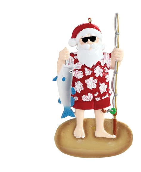 Fisherman Santa Ornament Winterwood Gift Christmas Shoppes