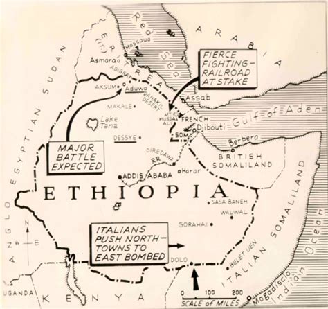 Ethiopia 3rd October 1935 The Italian Invasion Begins Martinplaut
