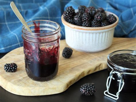 Recipe For Refrigerator Or Freezer Blackberry Jam Blackberry Jam