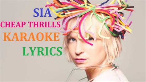 Sia Cheap Thrills Karaoke Cover Lyrics Youtube