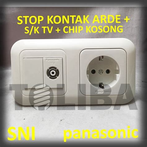 Jual Stopkontak Arde Non Cp Stop Kontak Tv Chip Kosong Panasonic Ib Di