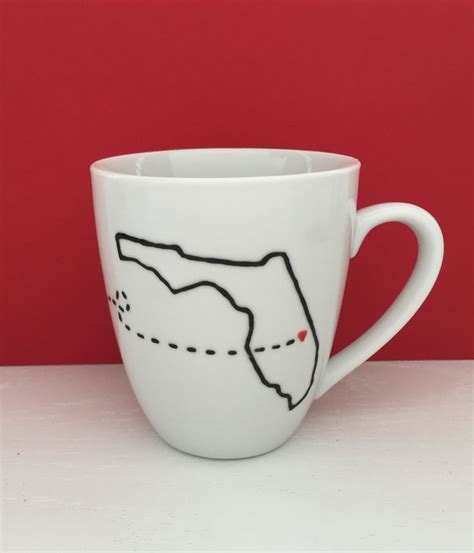 Quote Mug Best Friend T Mug Long Distance Mug State Mug Coffee Cup