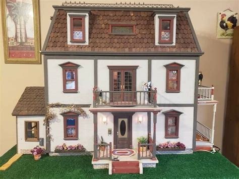 Hofco Federal Victorian Front And Top Opening Dollhouse Totally