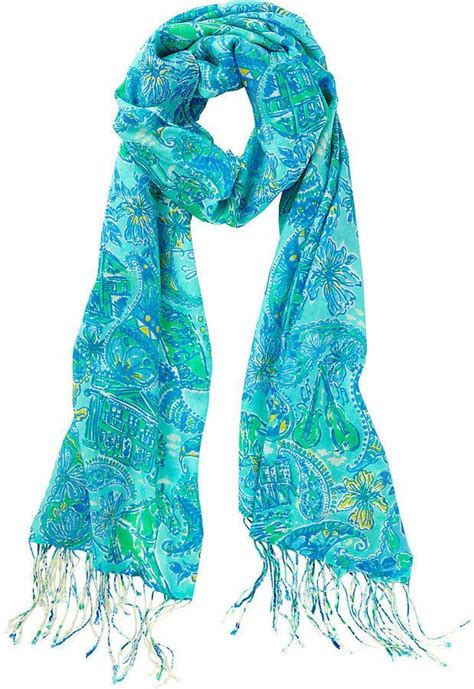 Lilly Pulitzer Murfee Scarf With Images Lilly Pulitzer Prints