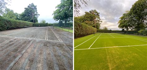 Synthetic Tennis Court Maintenance And Rejuvenation Sports Maintenance
