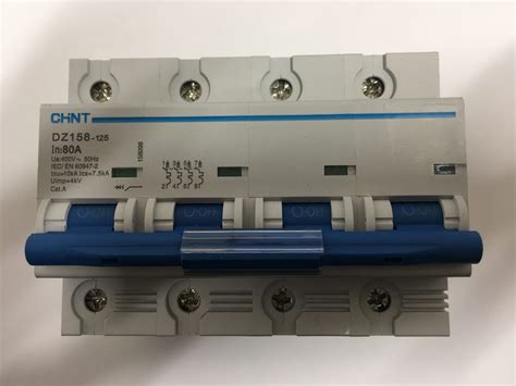 Dz158 Four Pole High Current Mcbs Chalon Components Ltd