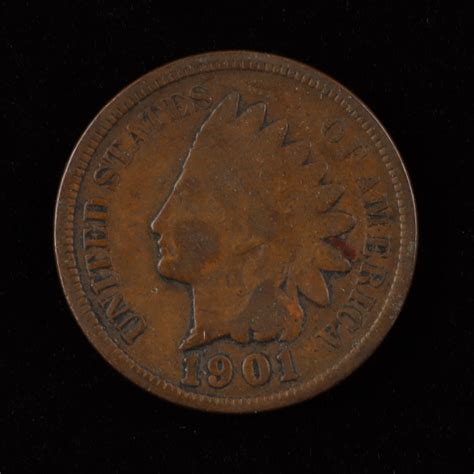 1901 Indian Head One Cent Pristine Auction