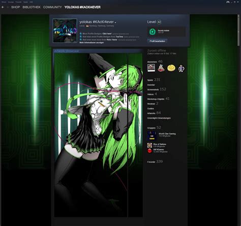 Vocaloid Steam Profile Deisgn By Yolokas On Deviantart
