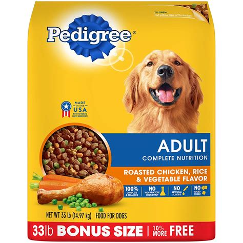 Pedigree Adult Dry Dog Food Roasted Chicken Rice Go